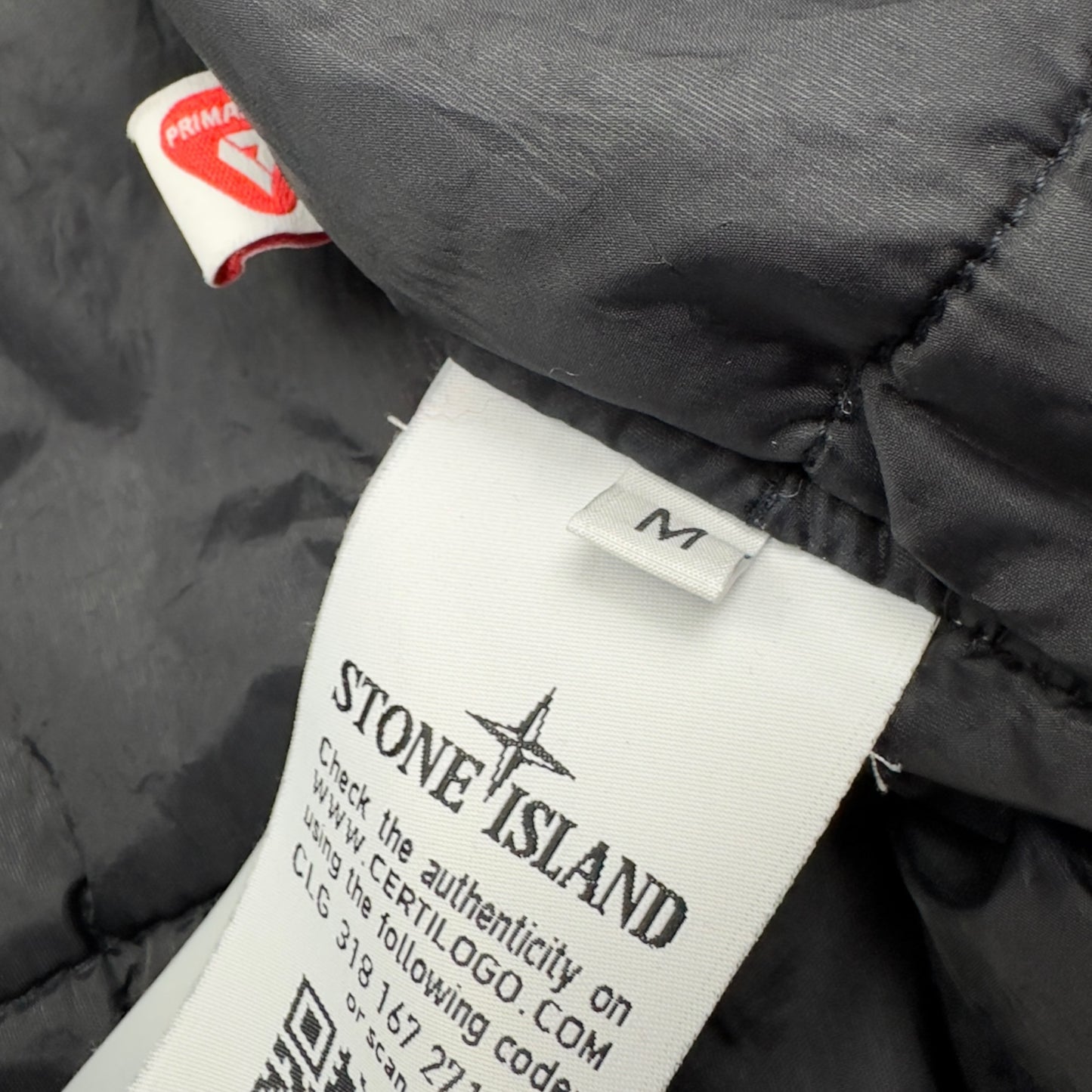 A/W 20 Stone Island Crinkle Reps R-NY with Primaloft Jacket - Navy