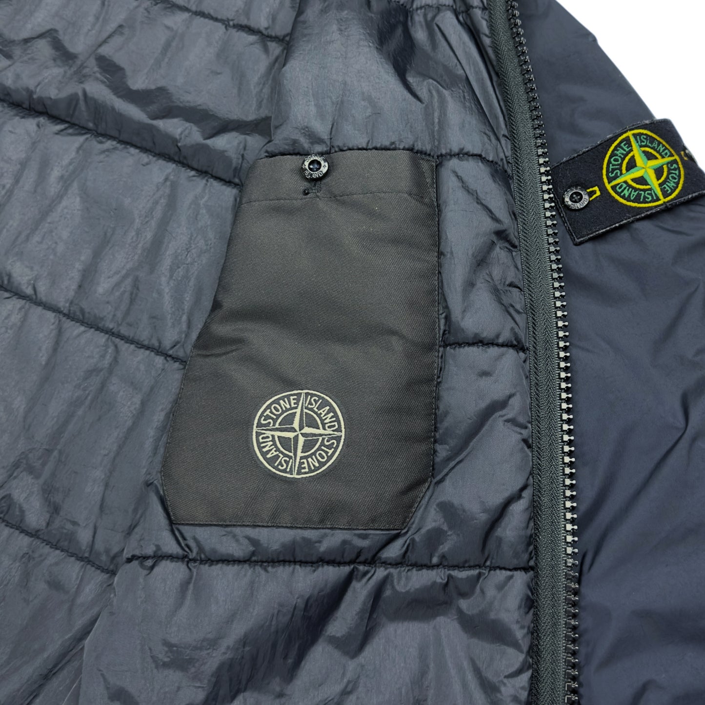 A/W 20 Stone Island Crinkle Reps R-NY with Primaloft Jacket - Navy