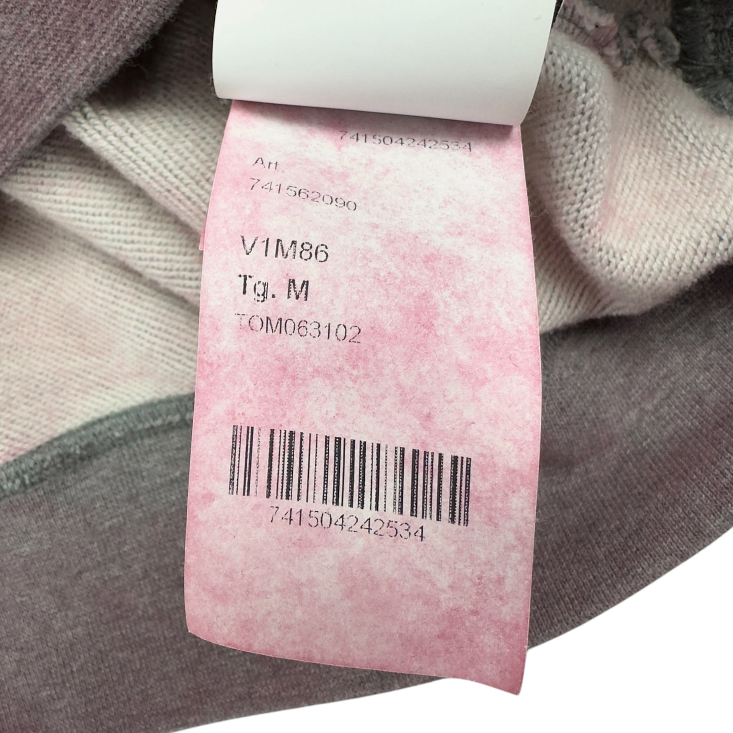 S/S 21 Stone Island Dust Colour Treatment Hoodie - Pink