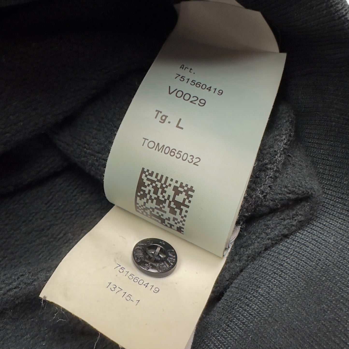 A/W 21 Stone Island Pocket Crewneck Sweater - Black