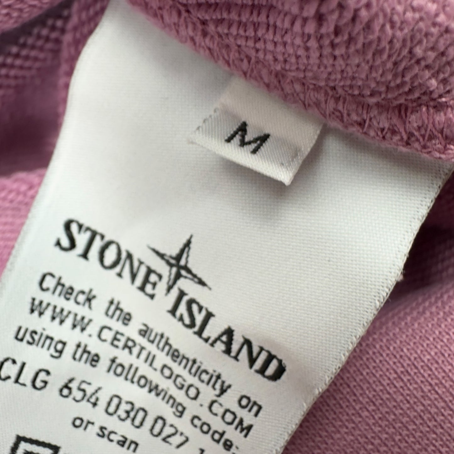 S/S 20 Stone Island Crewneck Sweater - Rosa Quartz