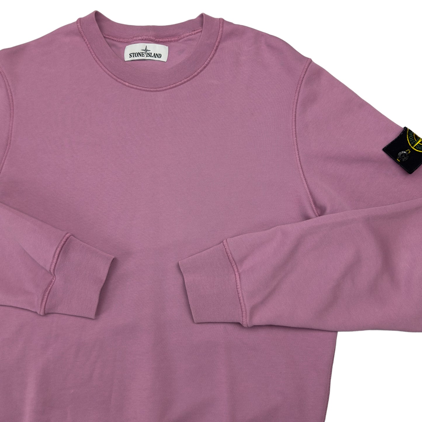 S/S 20 Stone Island Crewneck Sweater - Rosa Quartz