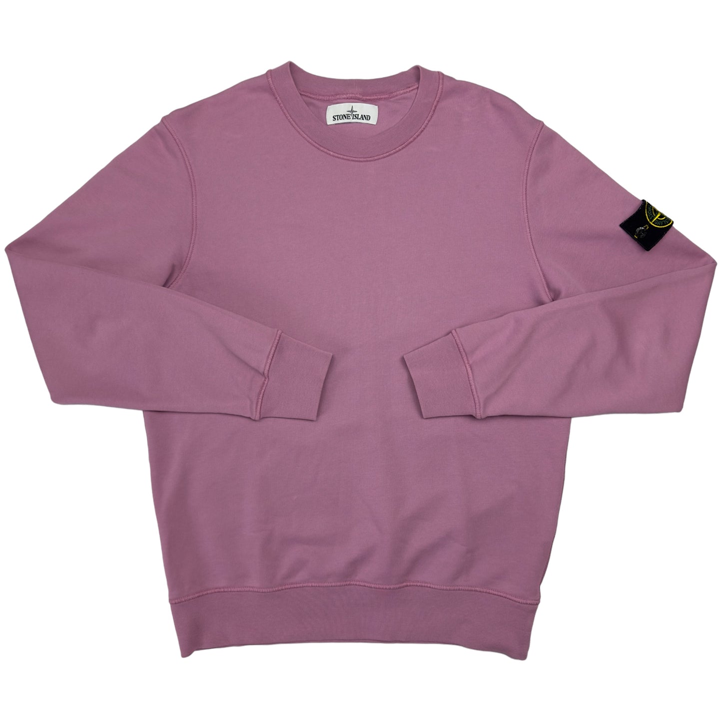 S/S 20 Stone Island Crewneck Sweater - Rosa Quartz