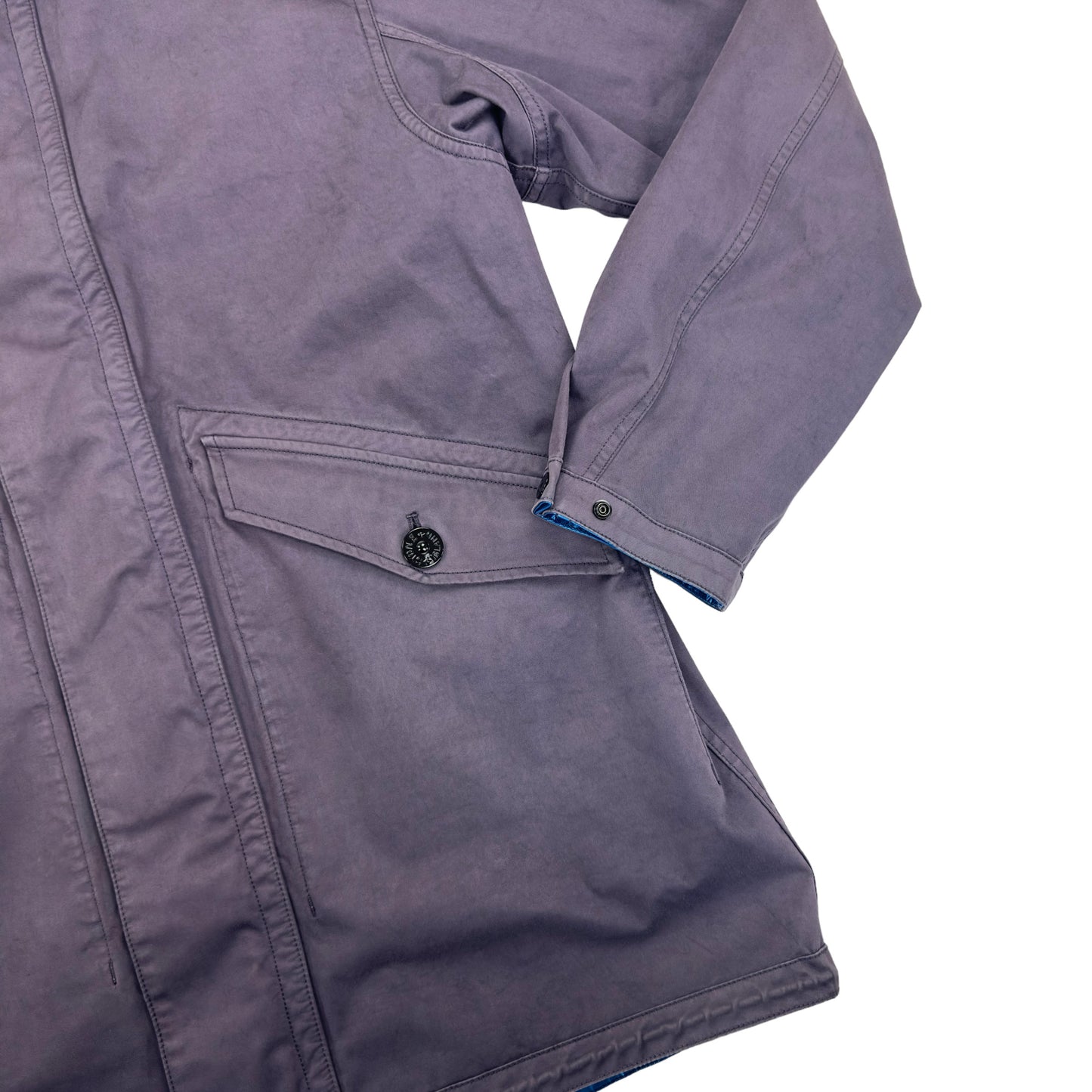 A/W 15 Stone Island Reversible Spaceman Fishtail Jacket