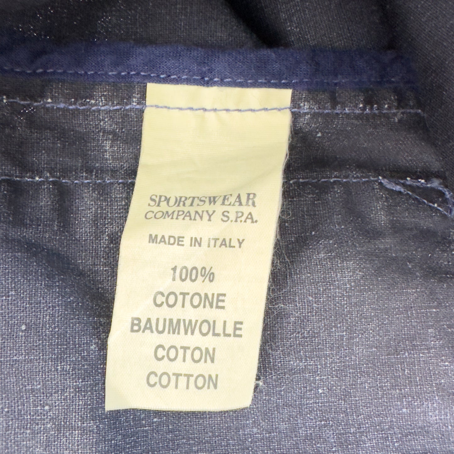 S/S 93 Stone Island Reflective Spell Out Tela Stella Vest