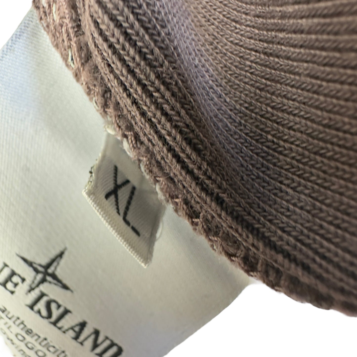 S/S 19 Stone Island Malfilé Fleece Old Effect Double Mirror Logo Crewneck Sweater