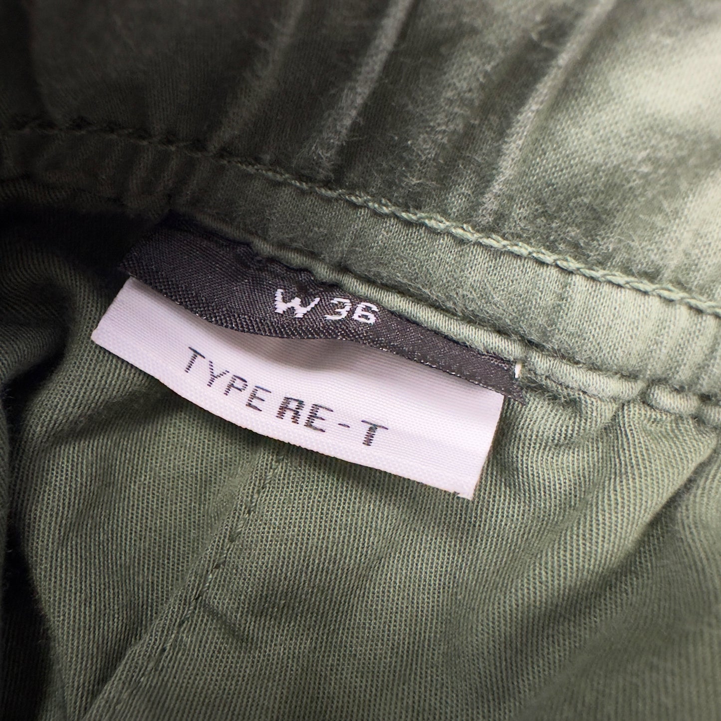 Stone Island Stretch Cotton Cuffed Cargo Trousers - Khaki