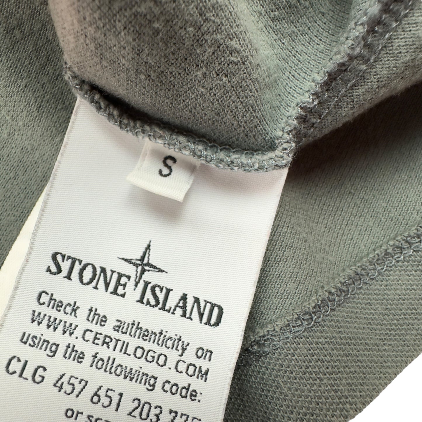 A/W 17 Stone Island Long Sleeve Polo Shirt - Grey