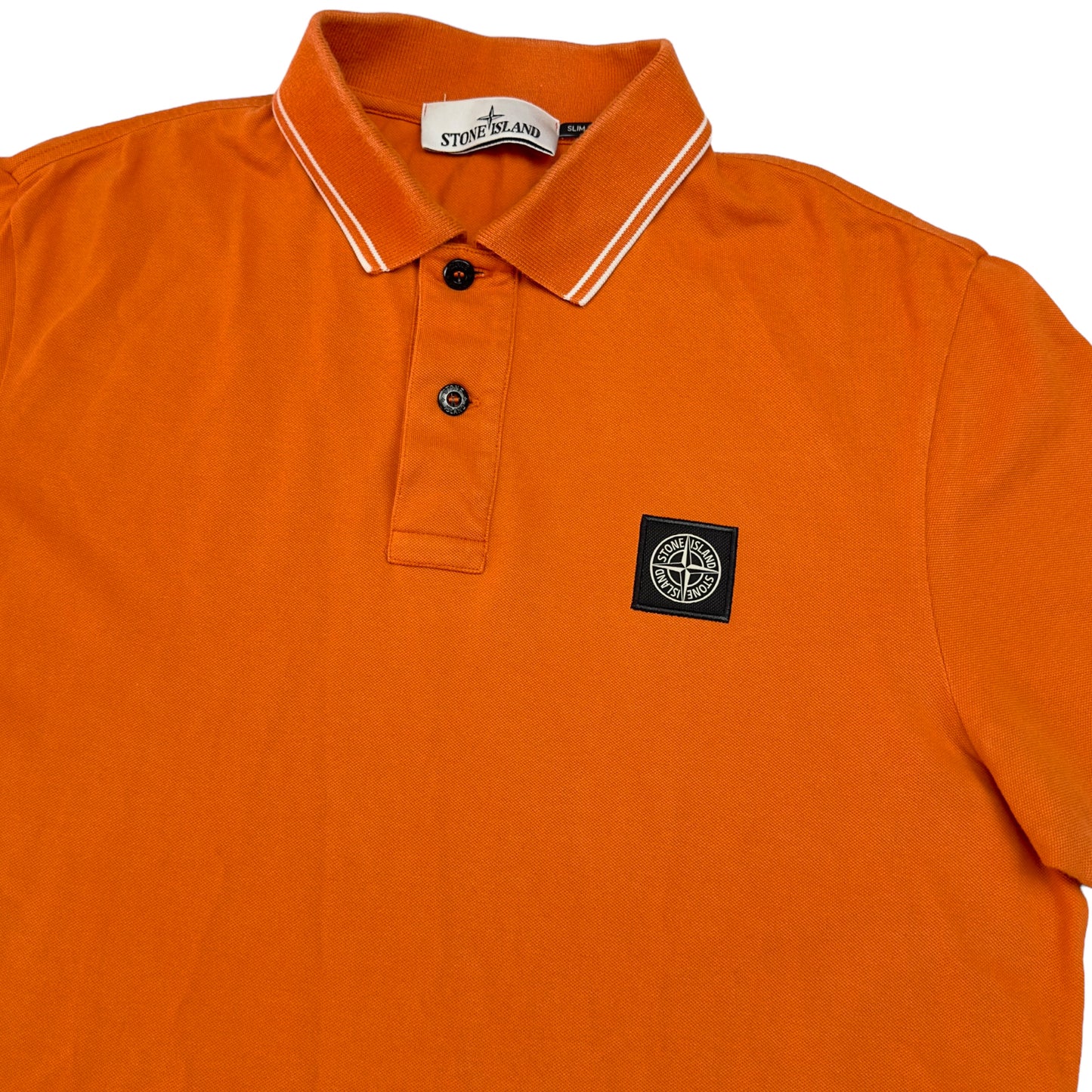 Stone Island Polo Shirt - Orange