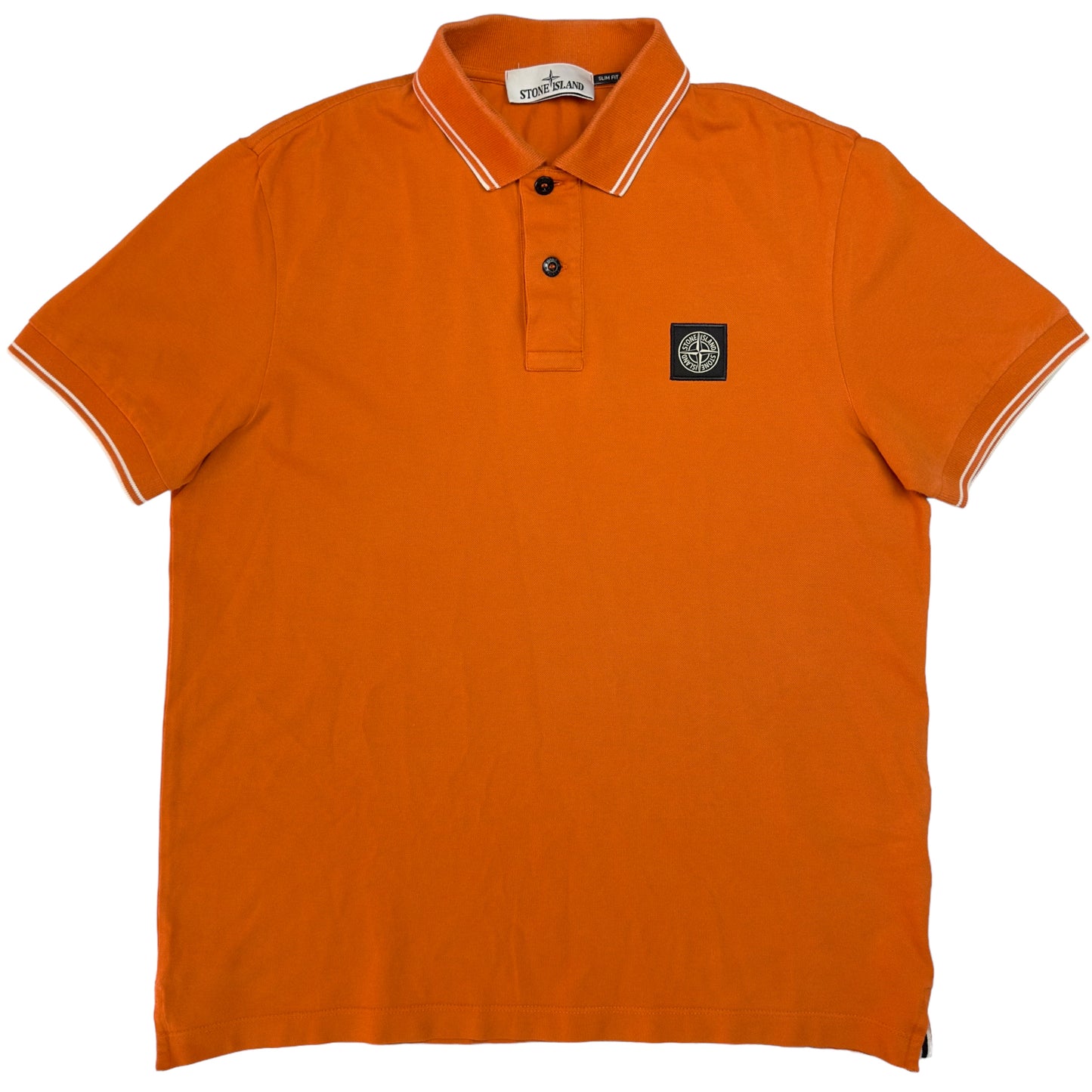 Stone Island Polo Shirt - Orange