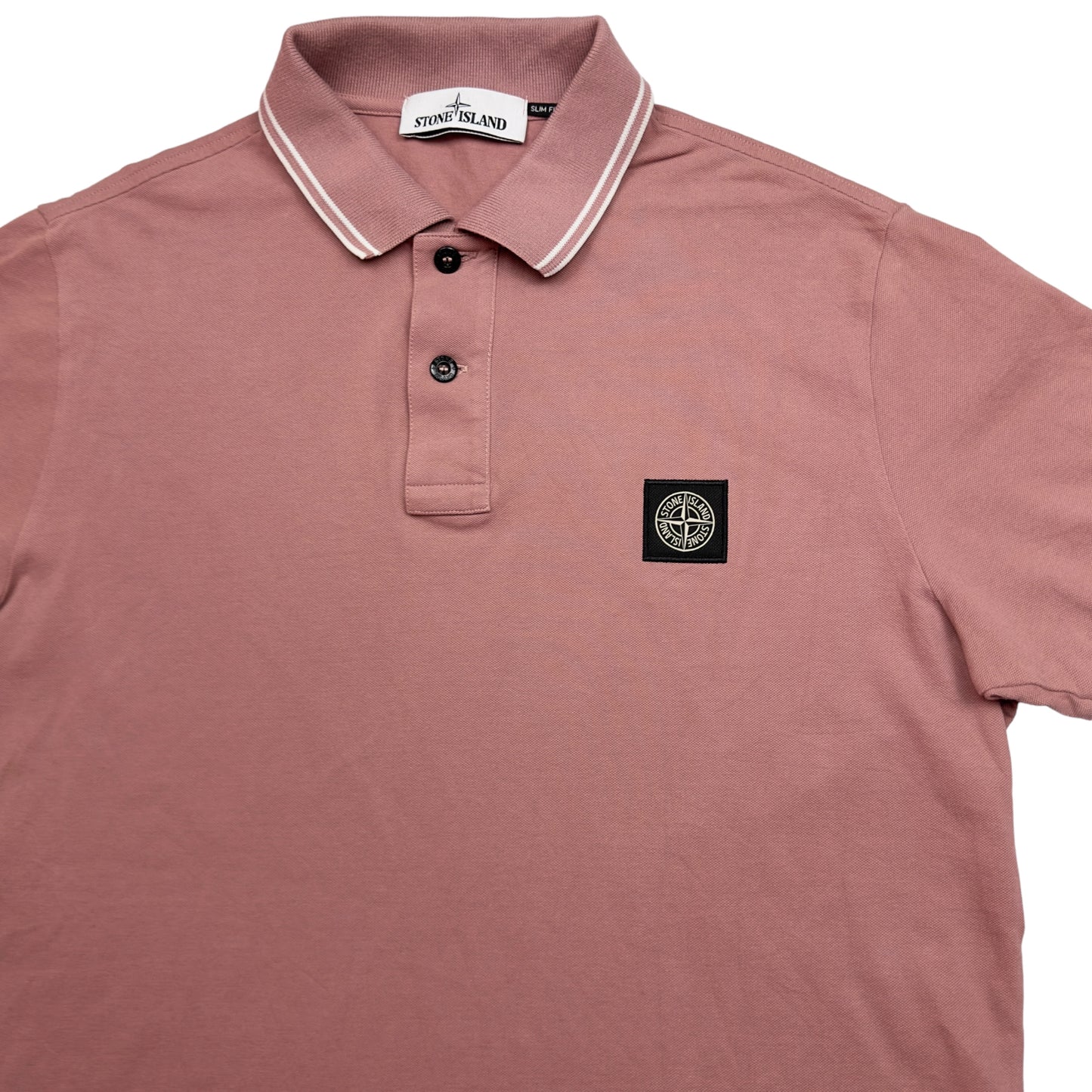 Stone Island Polo Shirt - Dusty Pink