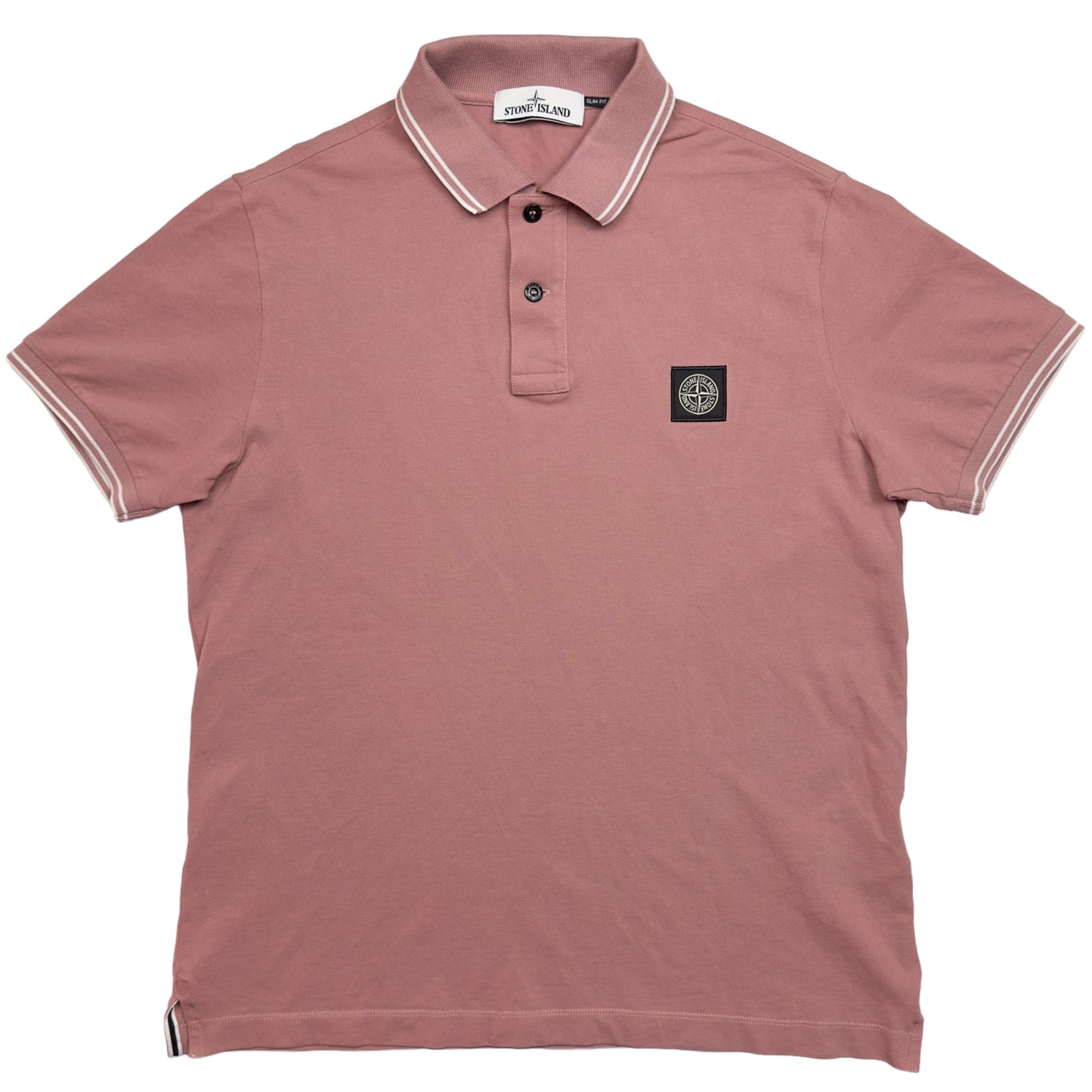 Stone Island Polo Shirt - Dusty Pink