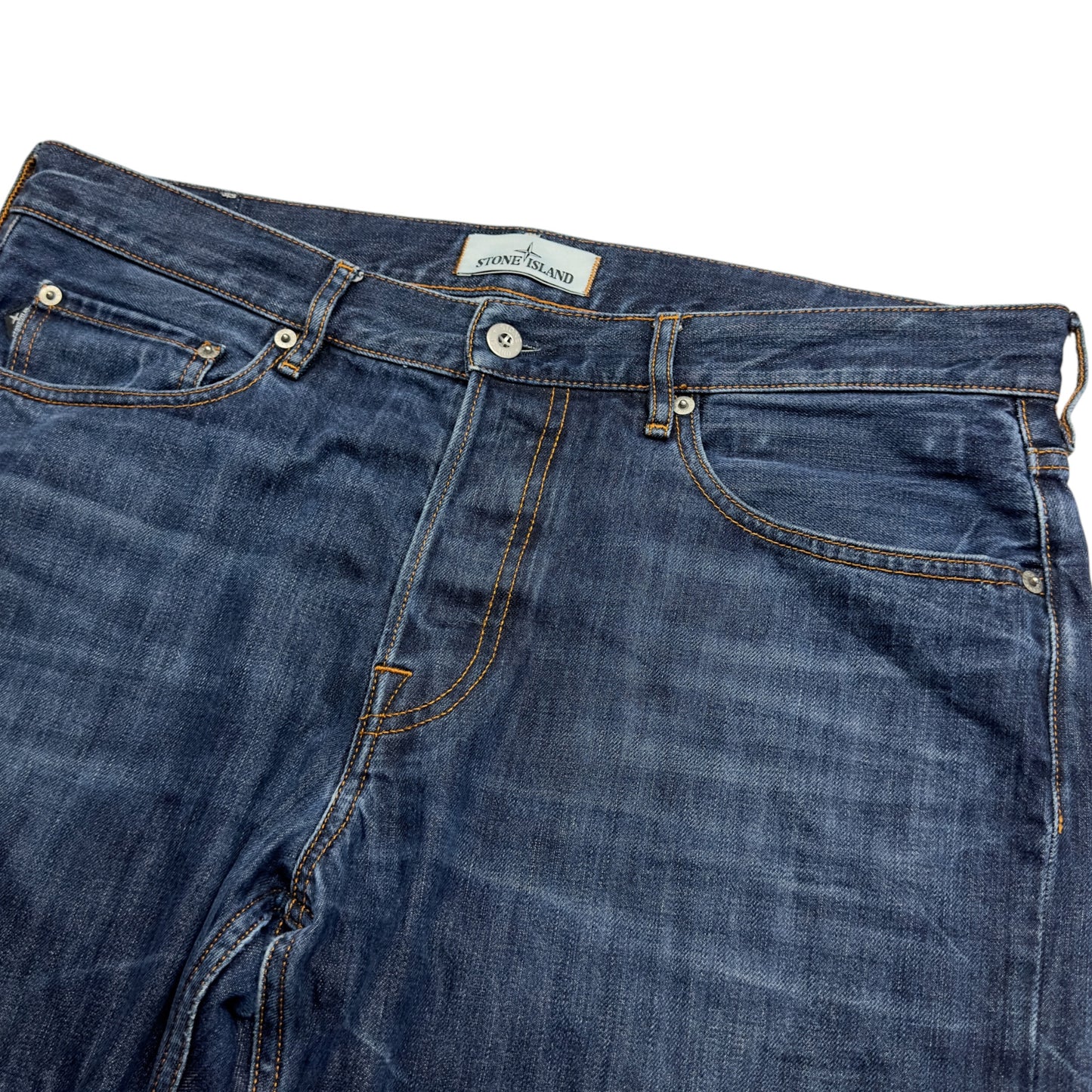 A/W 14 Stone Island Dark Wash Jeans 34/33 RE-T