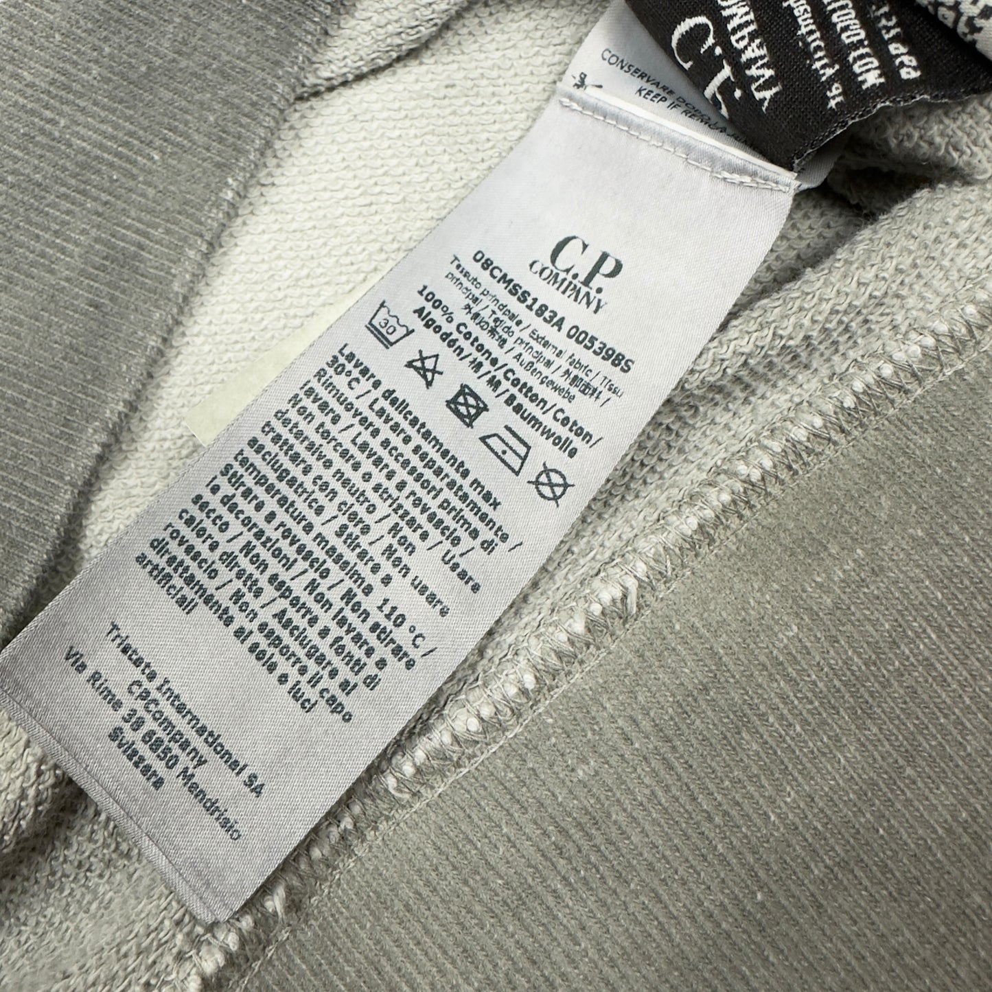 C.P. Company Internally Coloured Envelope Sweater