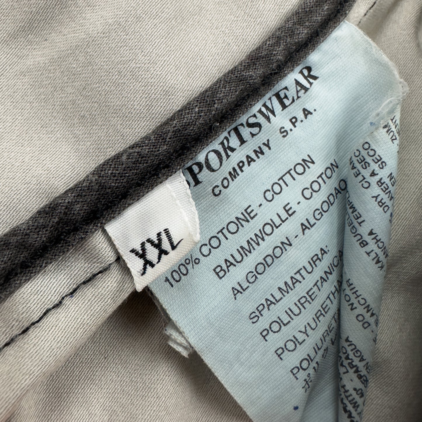 S/S 98 Stone Island Reverse Colour Process Raso Gommato Jacket