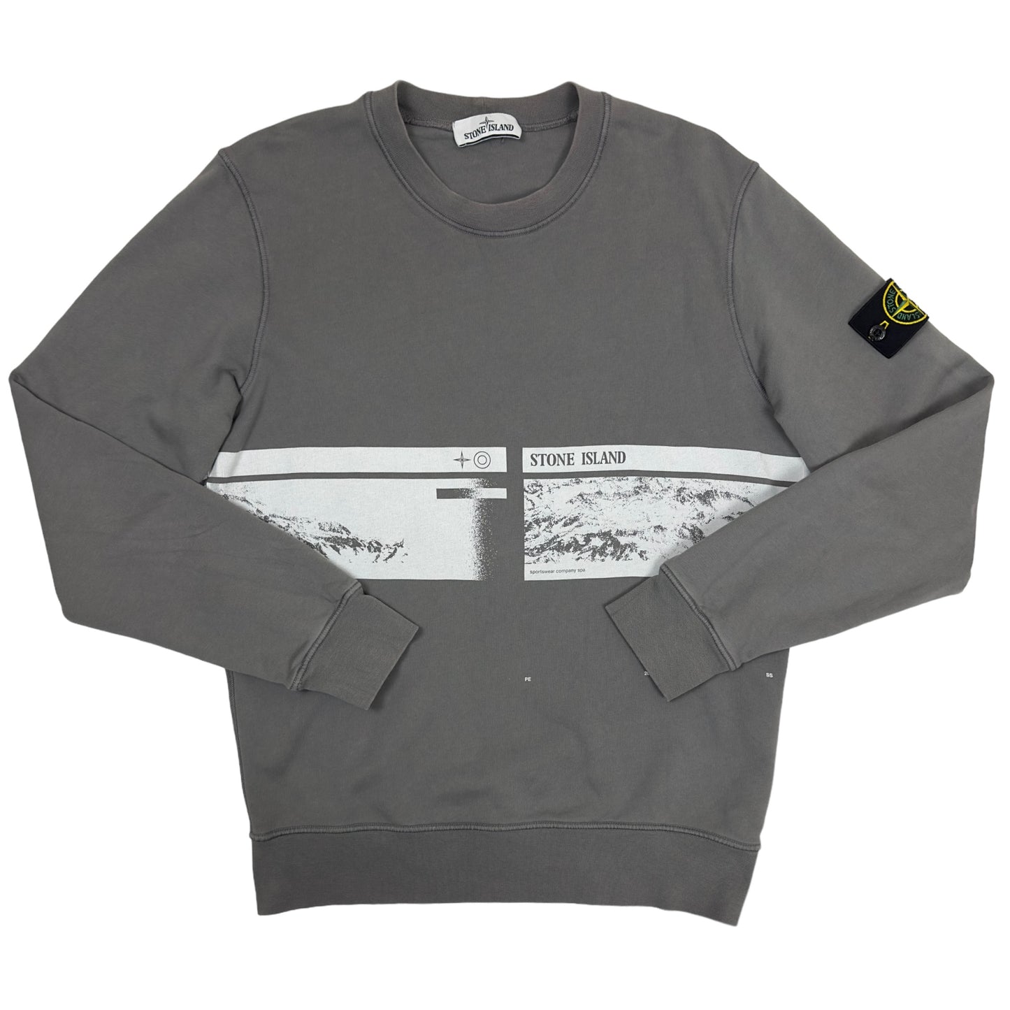 S/S 20 Stone Island "Drone Three" Printed Sweater