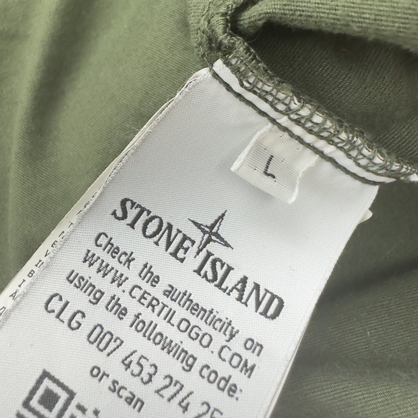 A/W 20 Stone Island Quarterzip Popover Ripstop Smock