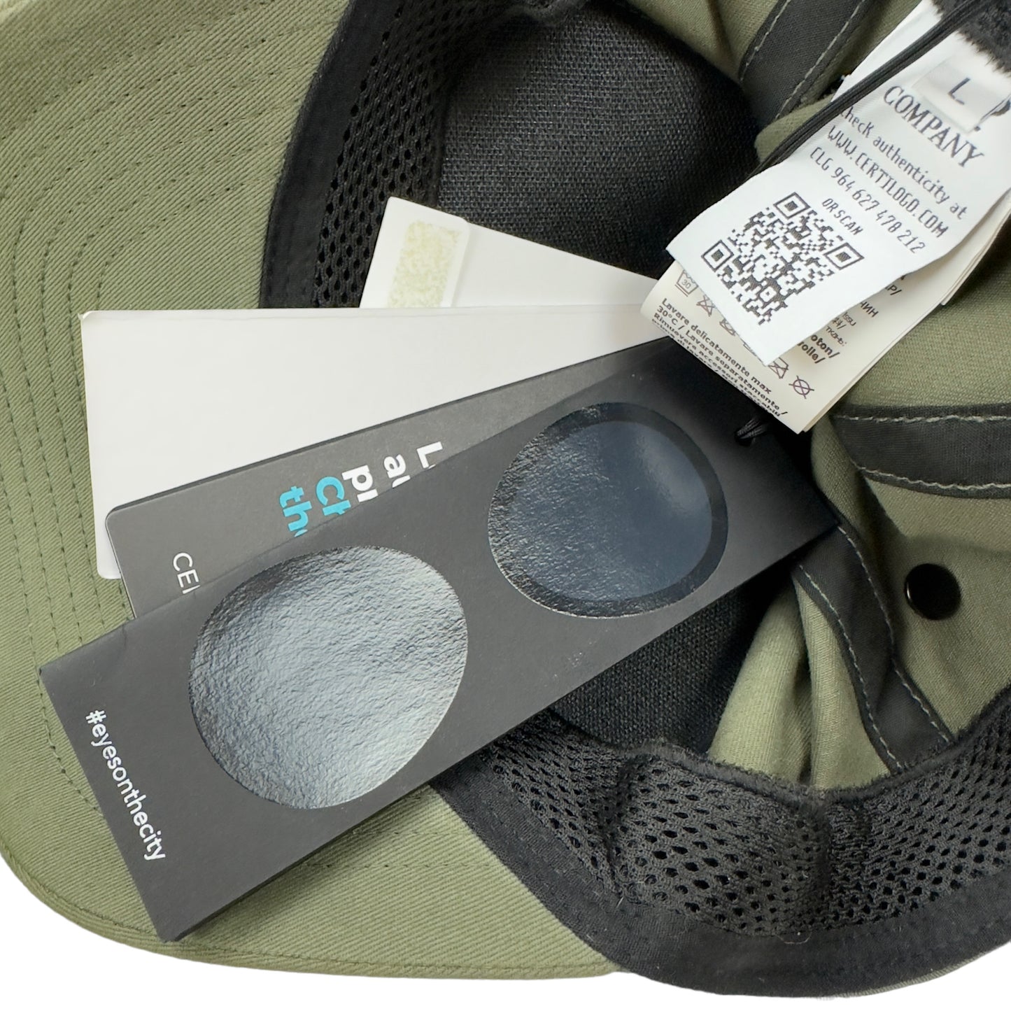 C.P. Company Goggle Baseball Cap
