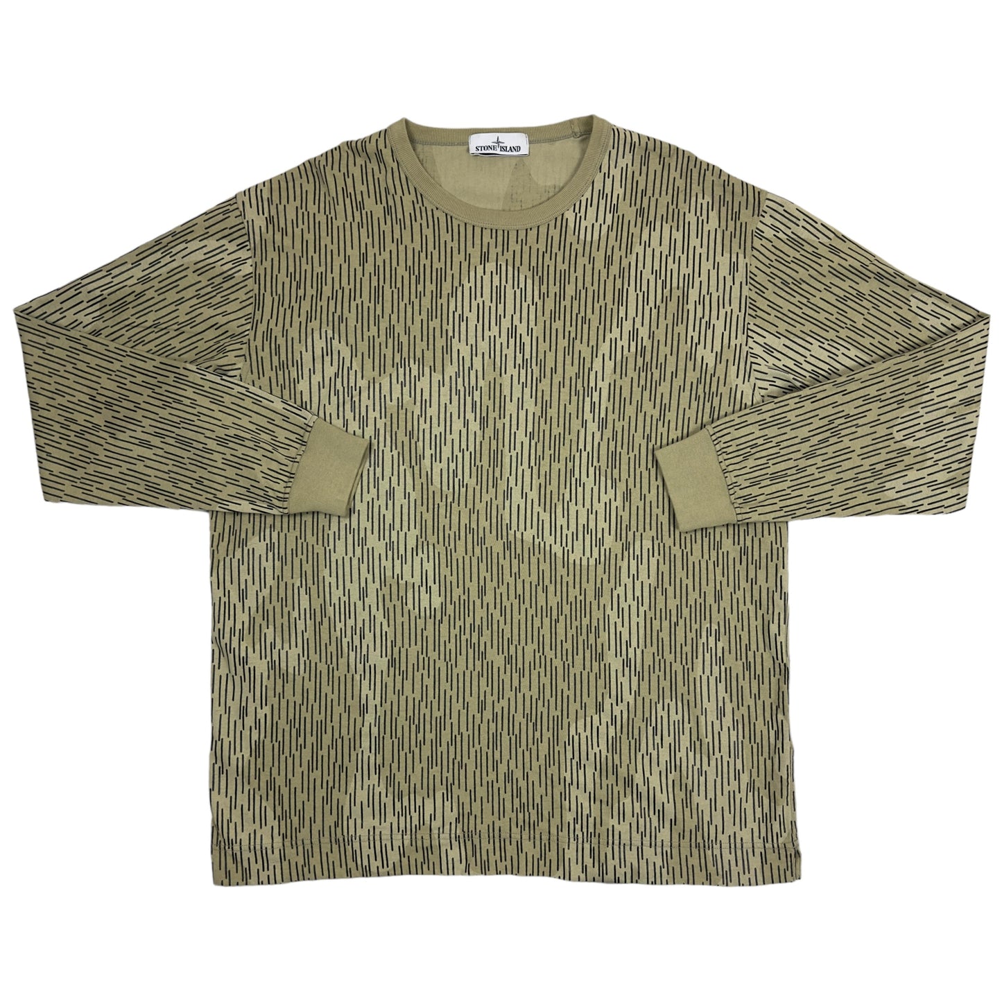 A/W 21 Stone Island Rain Camo Reflective Crewneck Sweater
