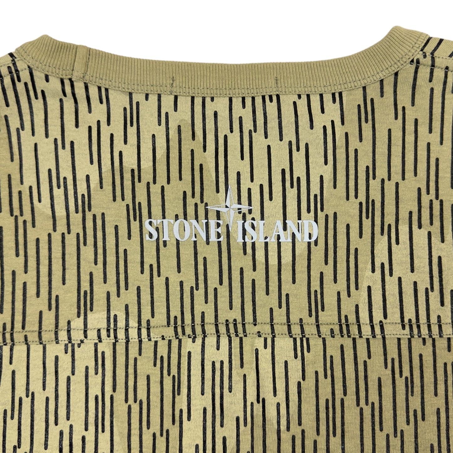 A/W 21 Stone Island Rain Camo Reflective Crewneck Sweater