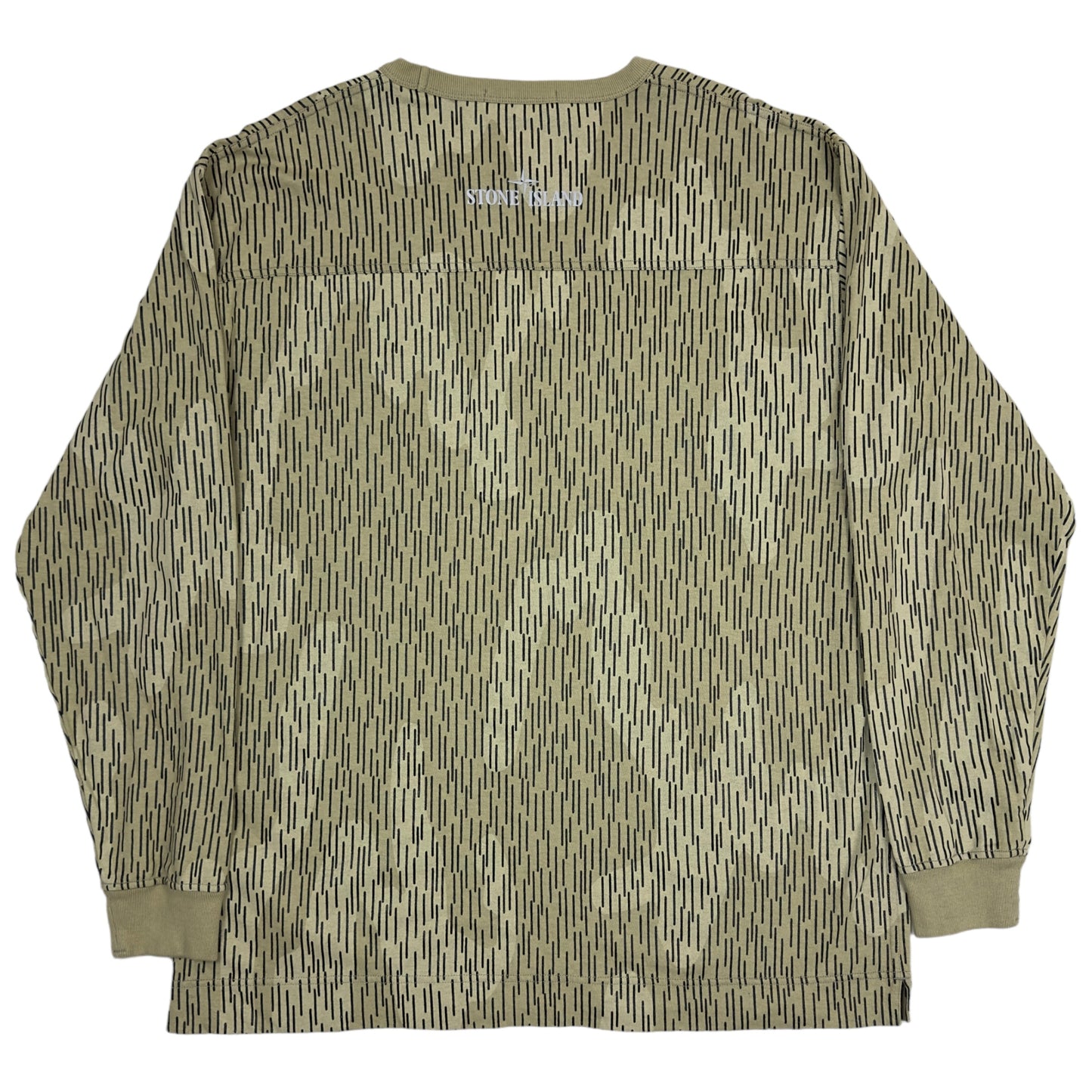 A/W 21 Stone Island Rain Camo Reflective Crewneck Sweater