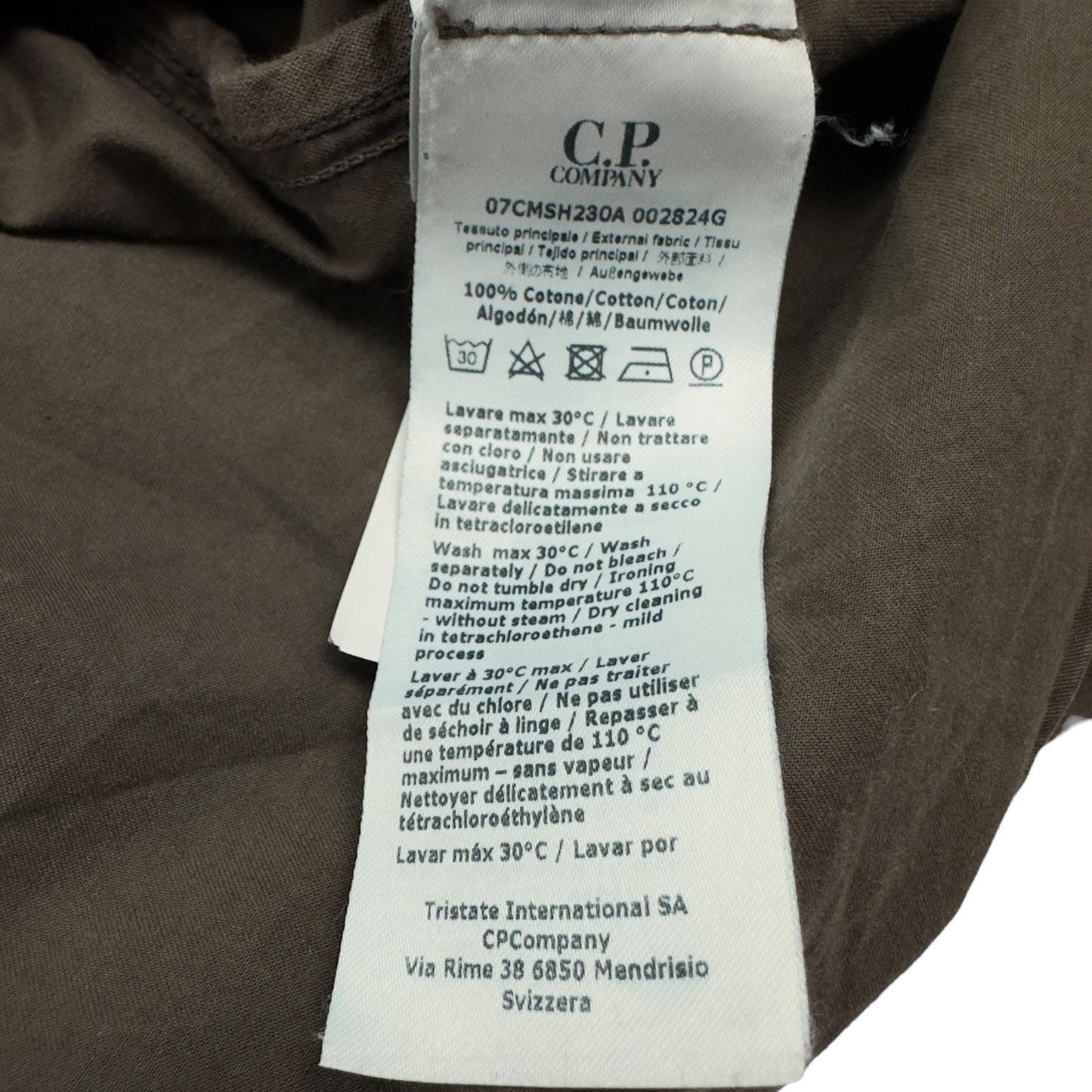 C.P. Company Gabardine Overshirt - Brown