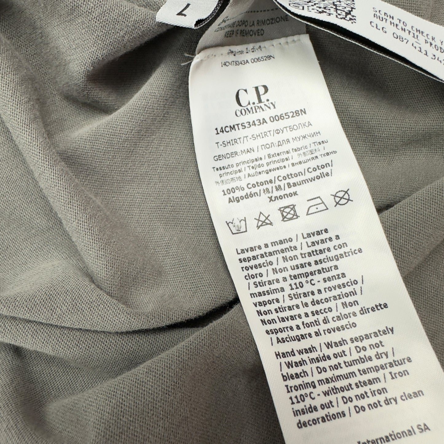 C.P. Company SEED 2 T-Shirt - Grey
