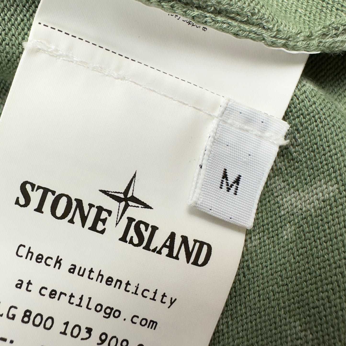 S/S 22 Stone Island OVD Pure Cotton Knit Lightweight Sweater