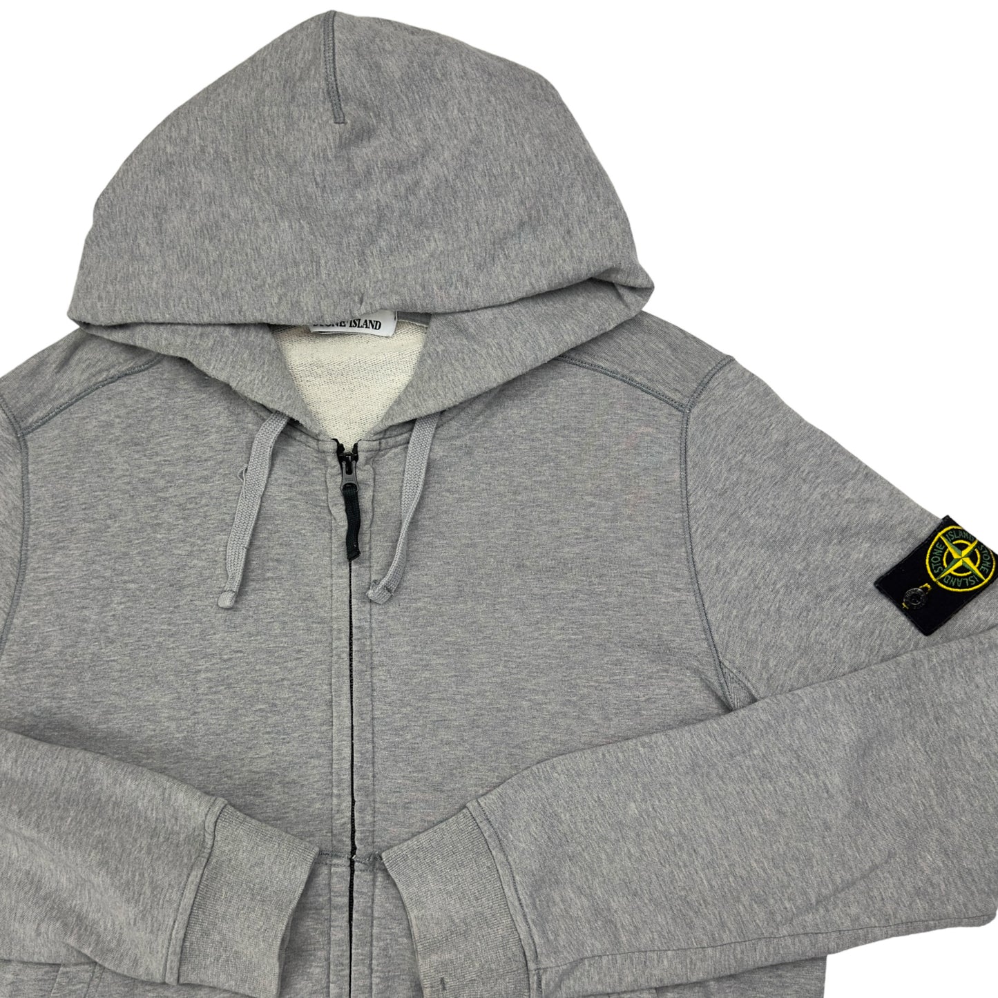 S/S 18 Stone Island Full Zip Hoodie - Grey