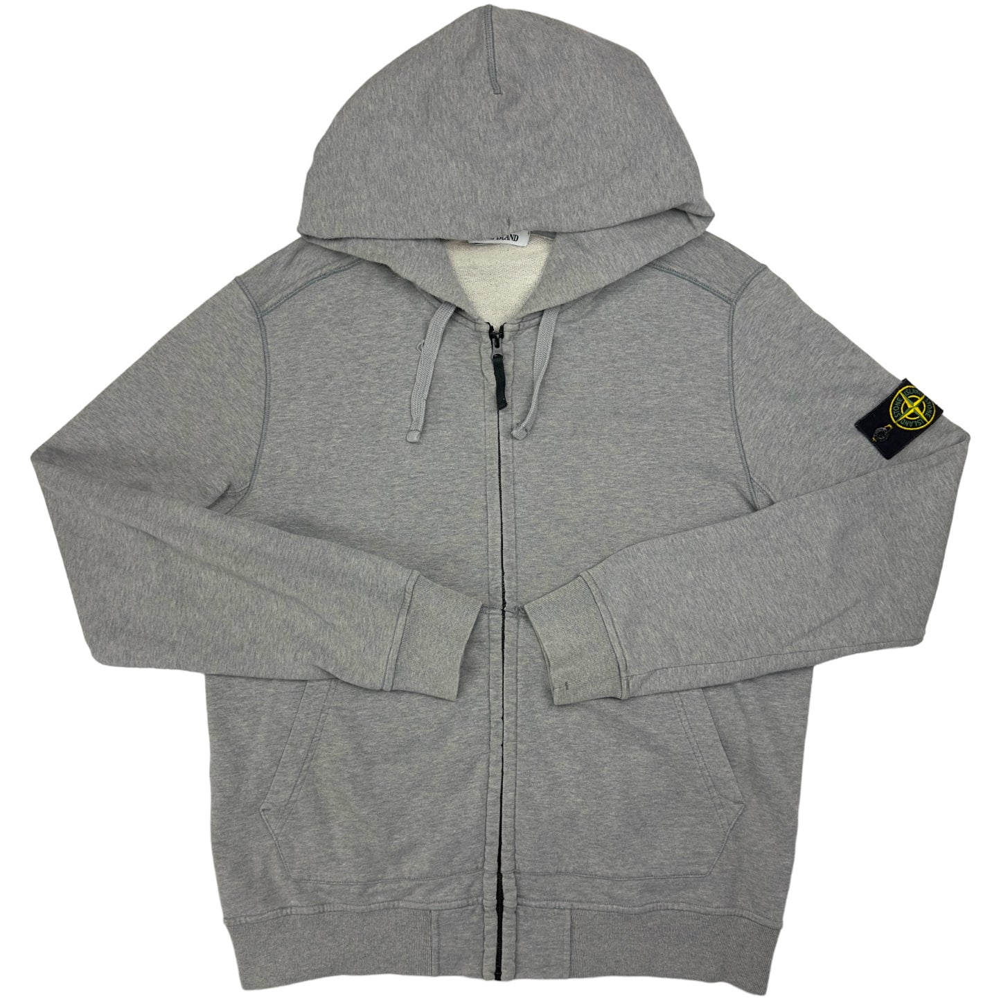 S/S 18 Stone Island Full Zip Hoodie - Grey