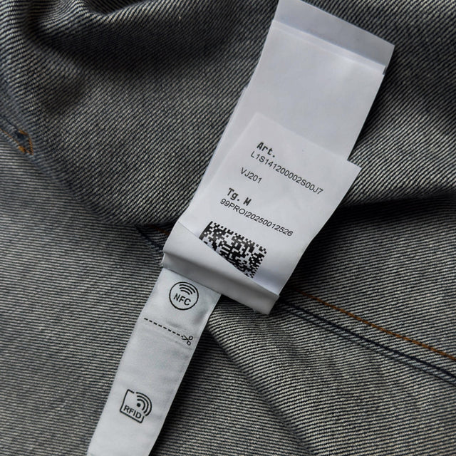 S/S 26 Stone Island Denim Research Light Bull Denim TC Overshirt