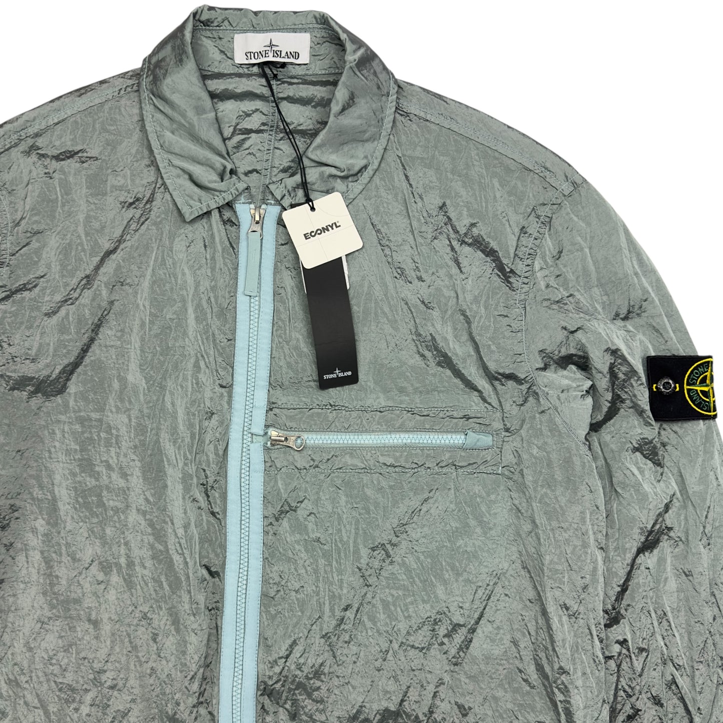 S/S 23 Stone Island Nylon Metal Overshirt