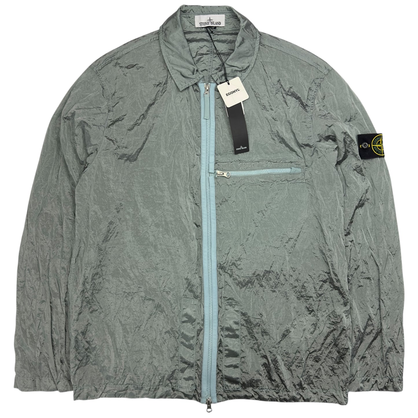 S/S 23 Stone Island Nylon Metal Overshirt
