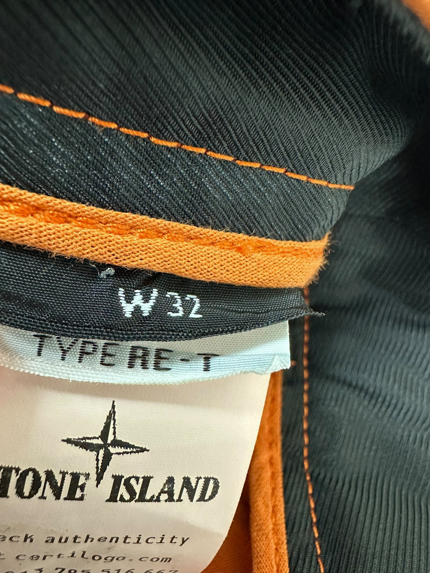 Stone Island Supima Cotton Regular Tapered Cargo Trousers 32/31