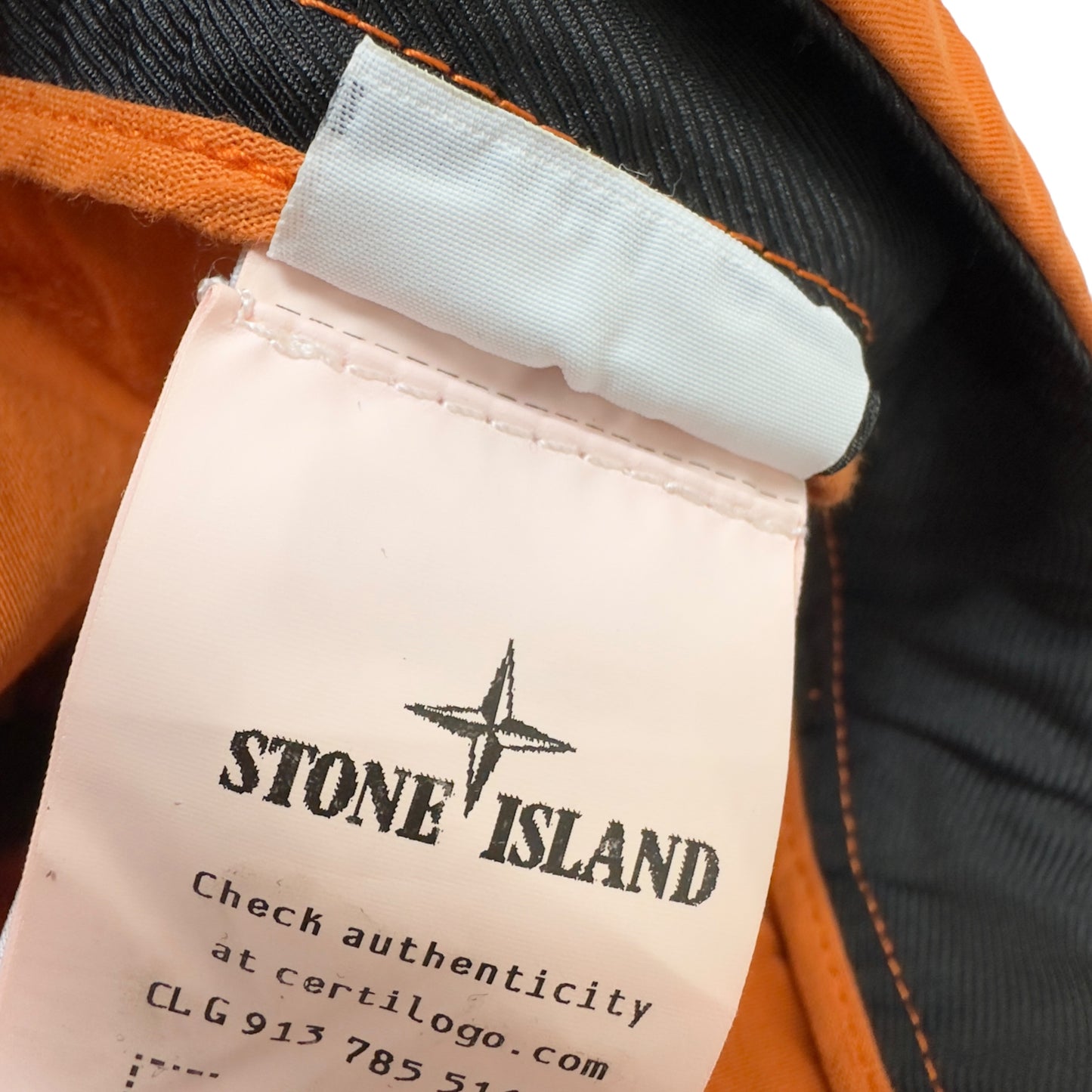 Stone Island Supima Cotton Regular Tapered Cargo Trousers 32/31