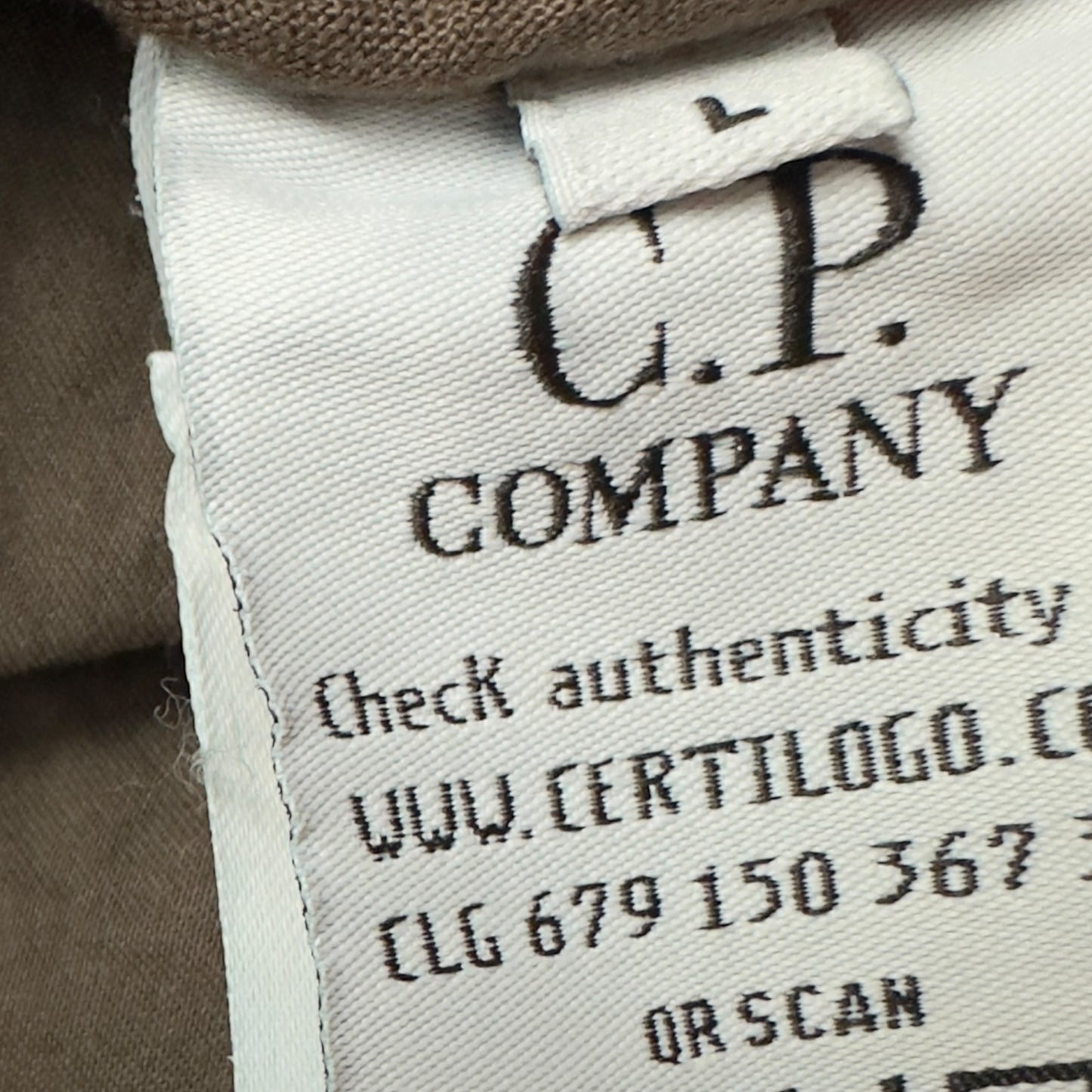 C.P. Company Gabardine Overshirt - Brown