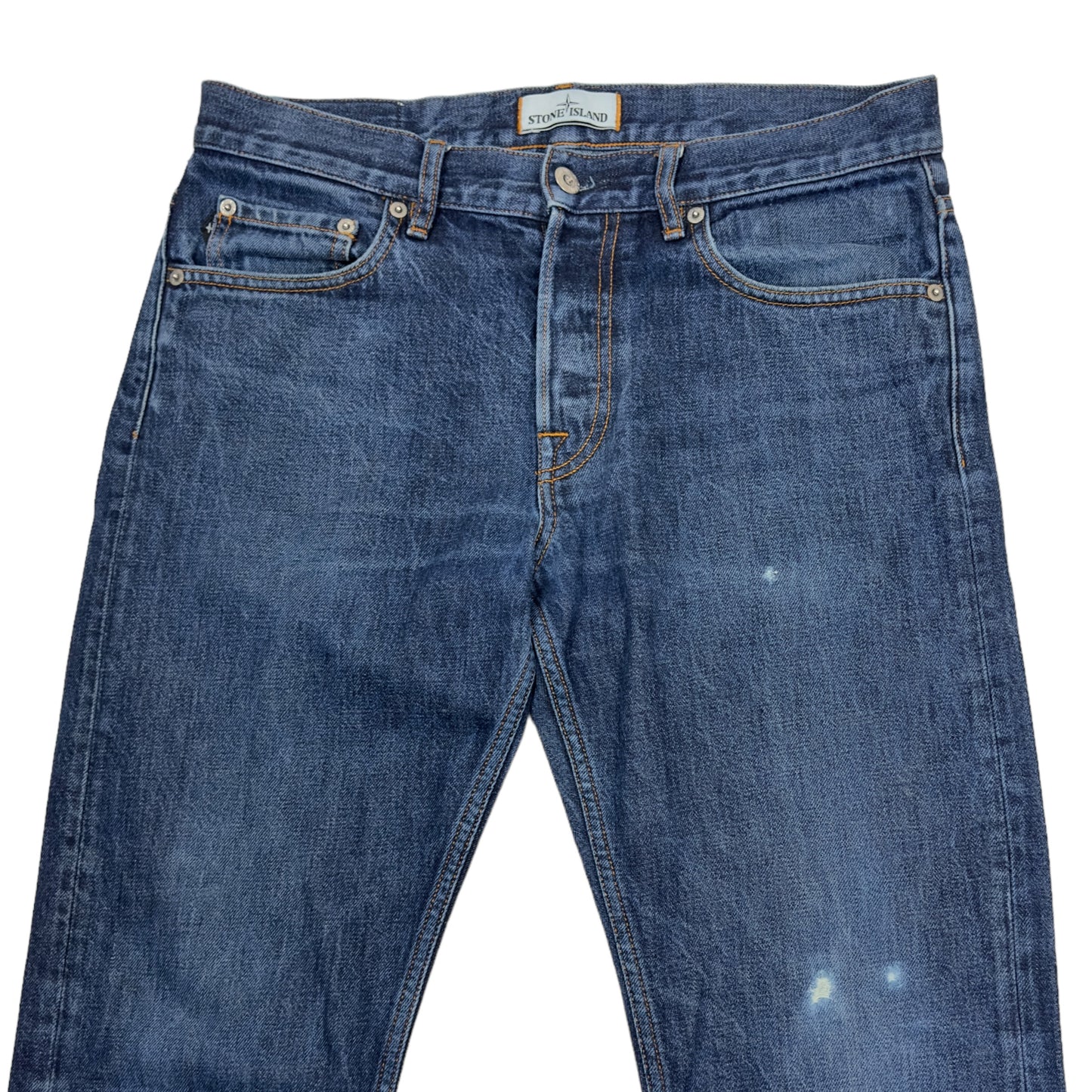 A/W 16 Stone Island Regular Fit Dark Wash Jeans 32/34