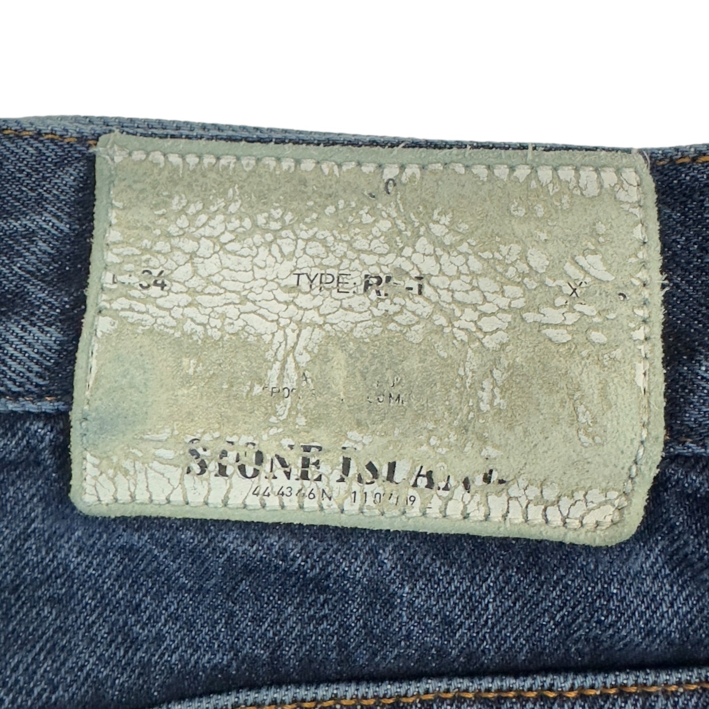 A/W 16 Stone Island Regular Fit Dark Wash Jeans 32/34