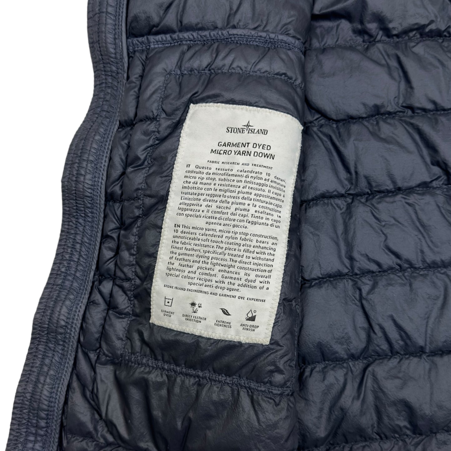 S/S 17 Stone Island Micro Yarn Down Gilet
