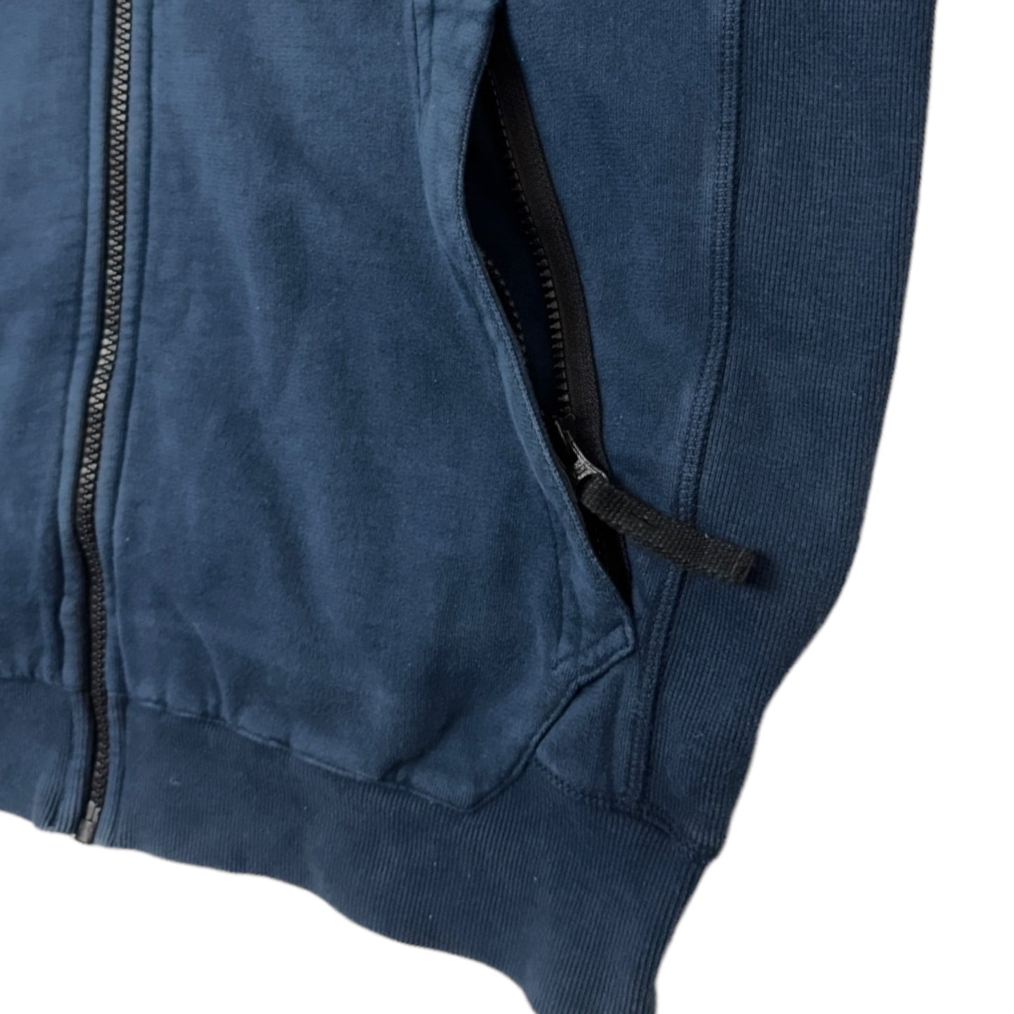 A/W 14 Stone Island Full Zip Hoodie - Navy