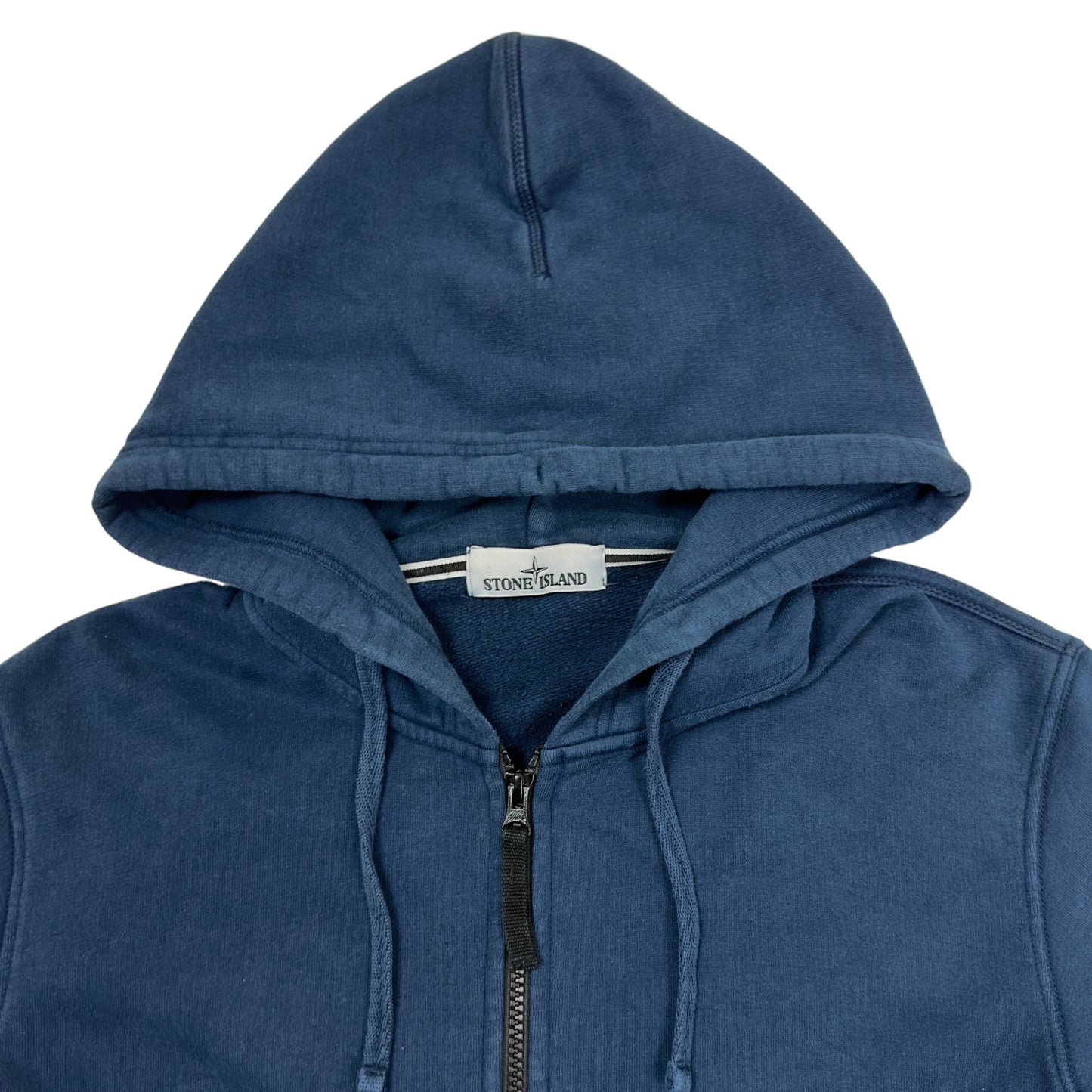 A/W 14 Stone Island Full Zip Hoodie - Navy