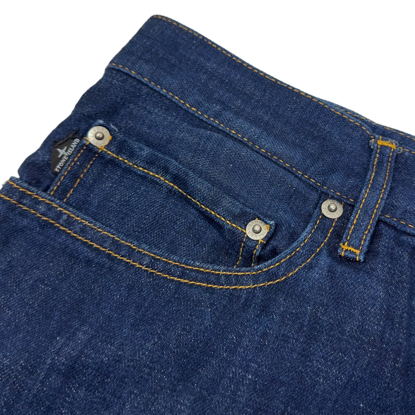 S/S 12 Stone Island Regular Fit Tapered Dark Wash Jeans 36/34