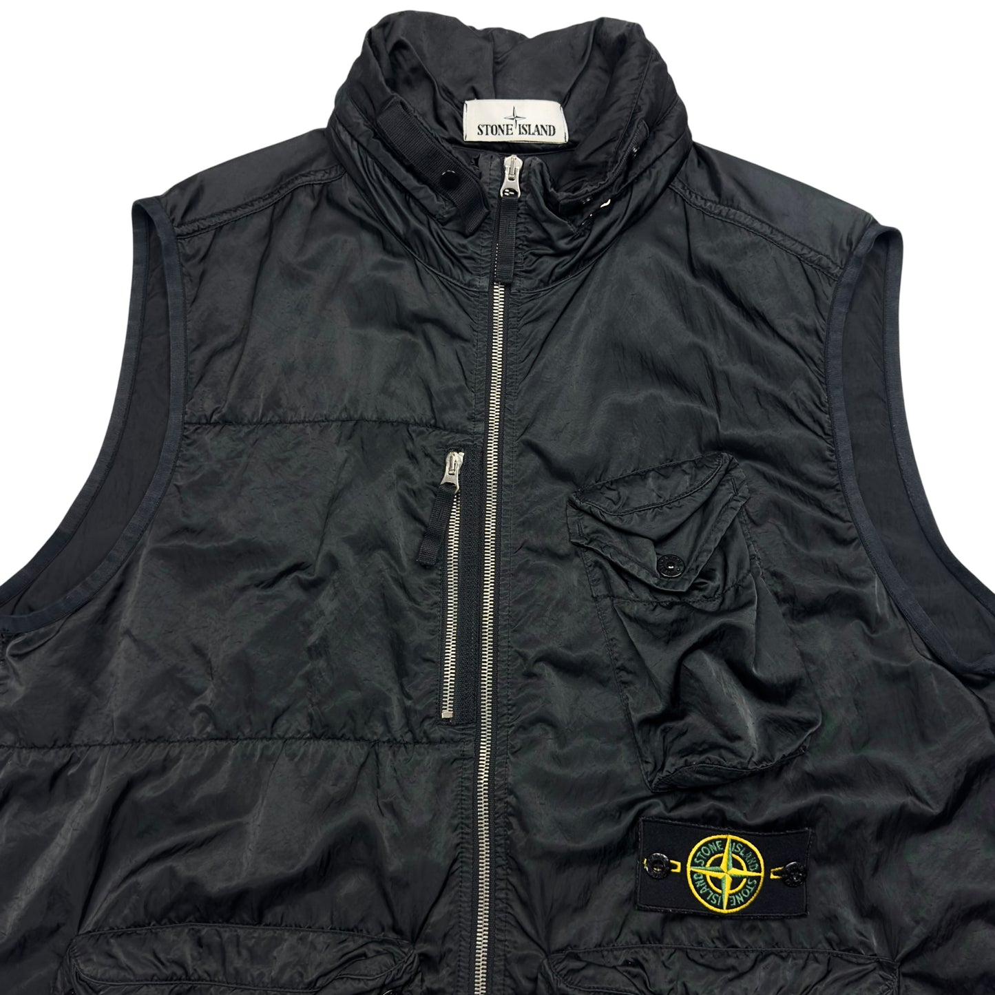 S/S 21 Stone Island Nylon Raso TC Vest