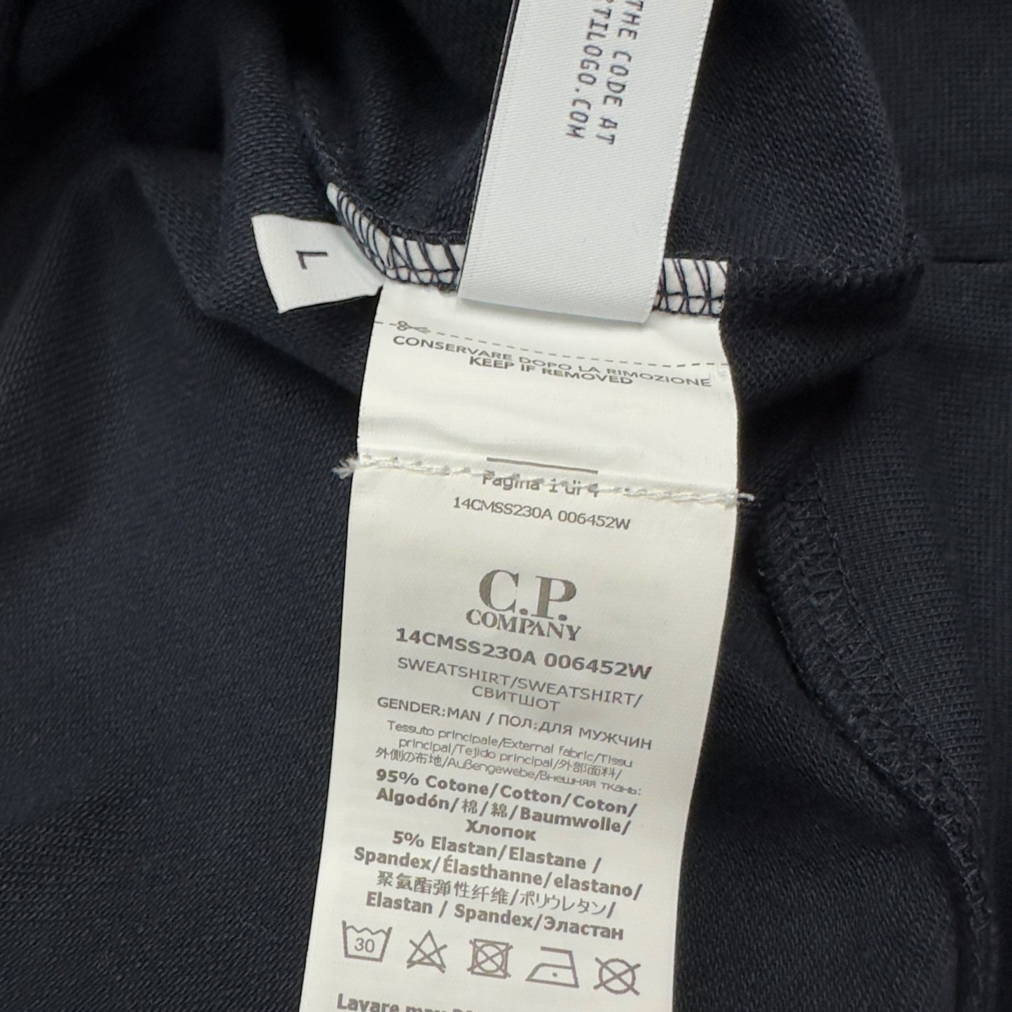 C.P. Company Metropolis Tech Crewneck Sweat