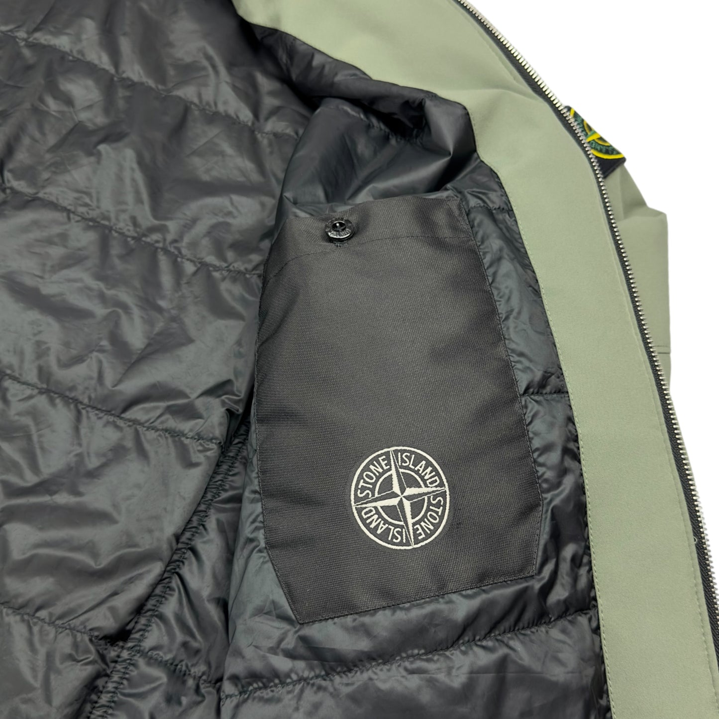 A/W 21 Stone Island Soft Shell Mac with Primaloft Insulation