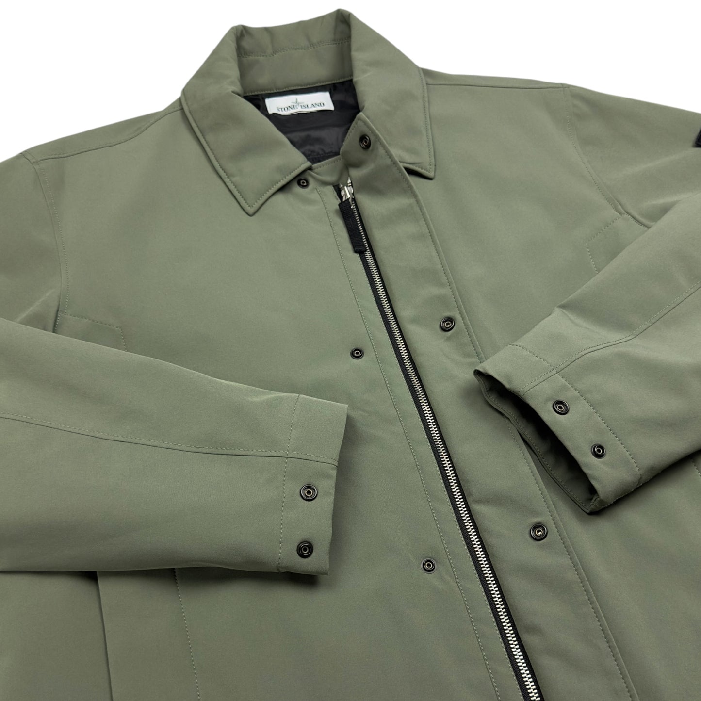 A/W 21 Stone Island Soft Shell Mac with Primaloft Insulation