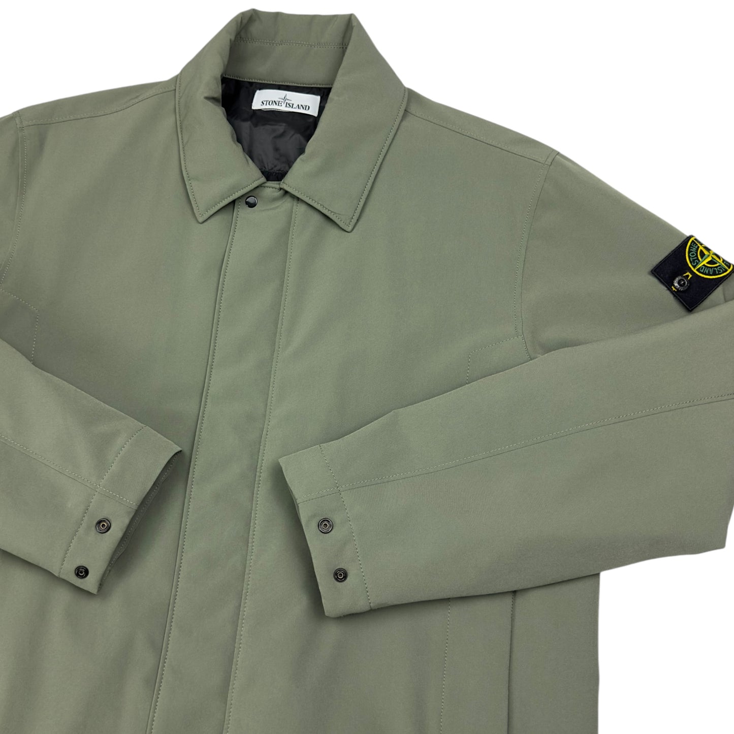 A/W 21 Stone Island Soft Shell Mac with Primaloft Insulation