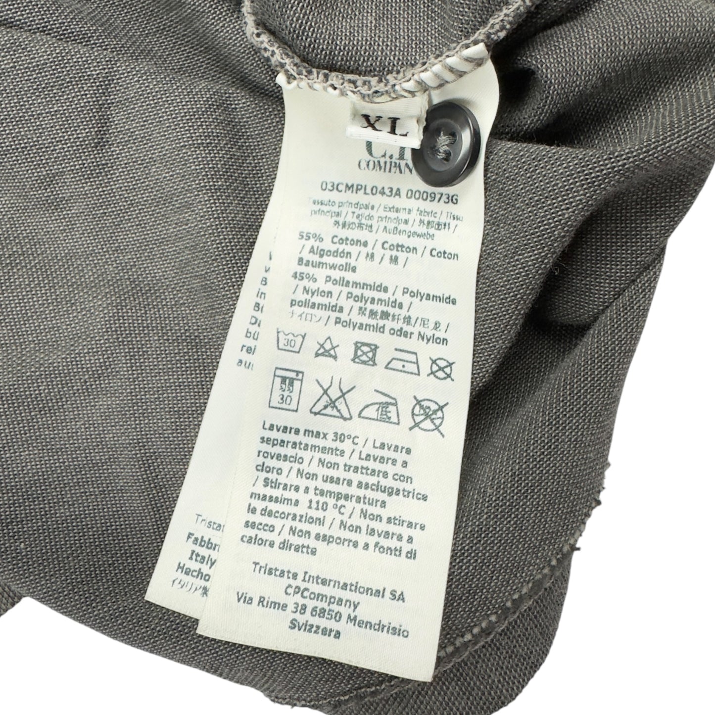 C.P. Company Long Sleeve Tacting Polo Shirt