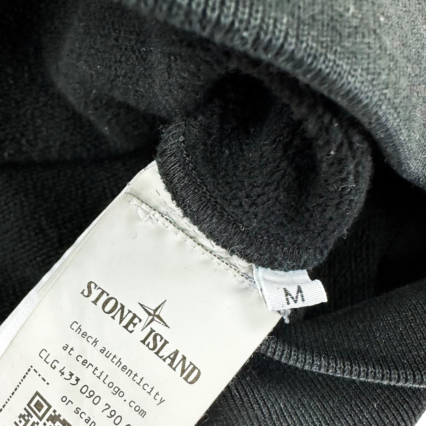 A/W 21 Stone Island Garment Dyed Popover Hoodie