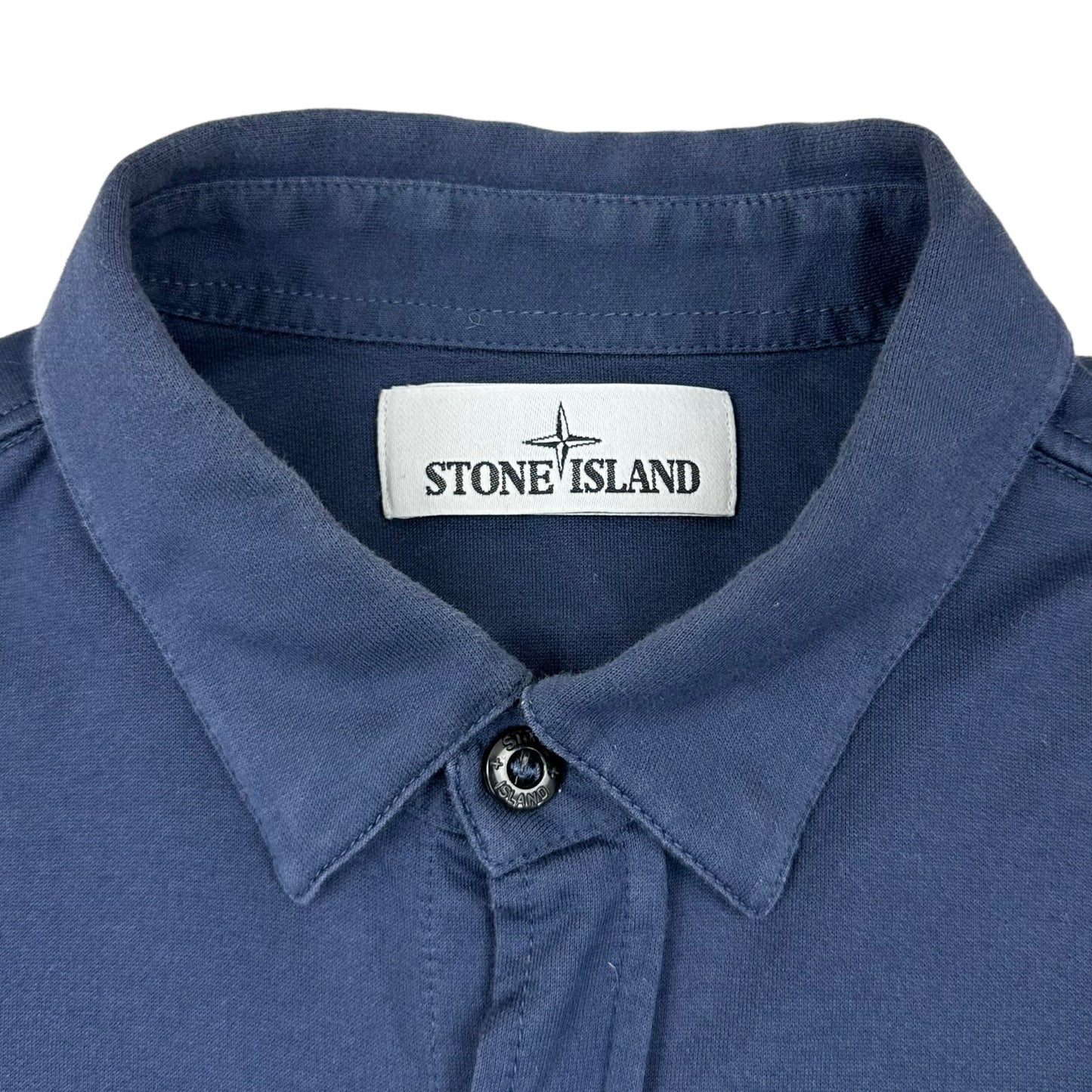 S/S 16 Stone Island Garment Dyed Cotton Shirt